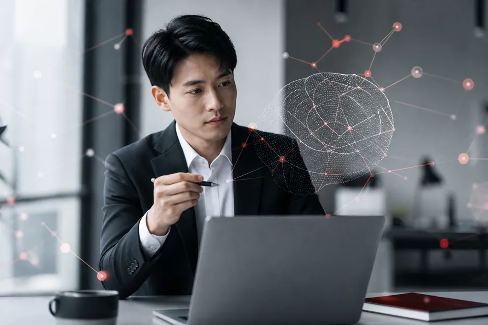 AIを経営と業務へ活用するビジネスパーソン